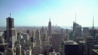 New York'ta Manhattan'da en iyi havadan görünüm
