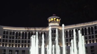 Las Vegas, Usa - 12 Mayıs 2019 Strip Caddesi