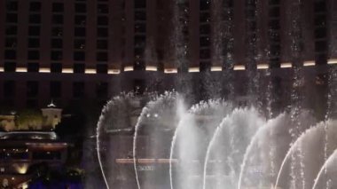 Las Vegas, Usa - 12 Mayıs 2019 Strip Caddesi