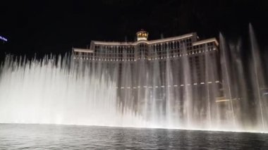 Las Vegas, Usa - 12 Mayıs 2019 Strip Caddesi