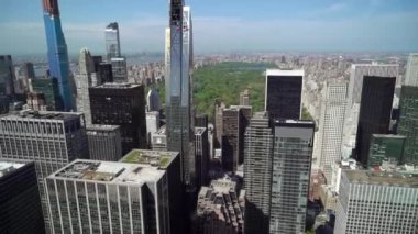 New York'ta Manhattan'da en iyi havadan görünüm