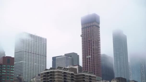Вид на Манхеттені — стокове відео