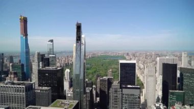 New York'ta Manhattan'da en iyi havadan görünüm