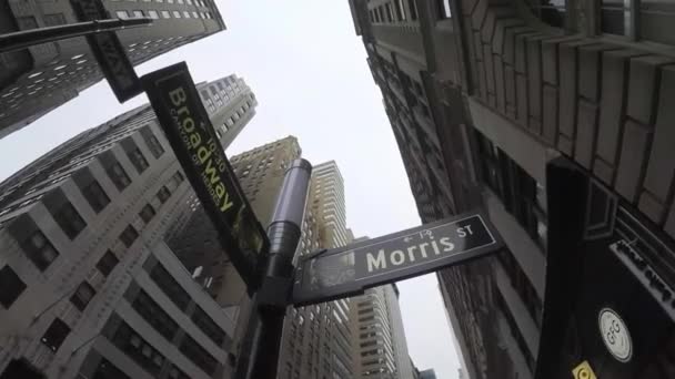 Grattacieli nel centro di Manhattan — Video Stock