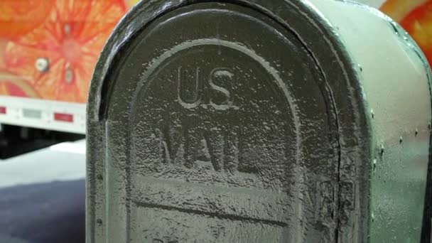 Нам поштою letterbox — стокове відео