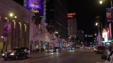 Los Angeles, Abd - 9 Mayıs 2019: Hollywood'un şöhret yürüyüşü