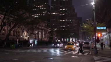 New York, Abd - 4 Mayıs 2019: Gece New York