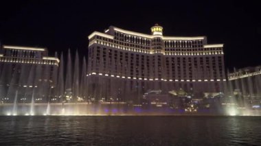 Las Vegas, Usa - 12 Mayıs 2019 Strip Caddesi