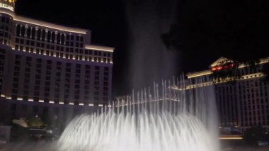 Las Vegas, Usa - 12 Mayıs 2019 Strip Caddesi