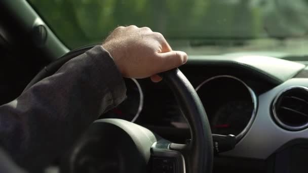 驾驶汽车的人 — 图库视频影像