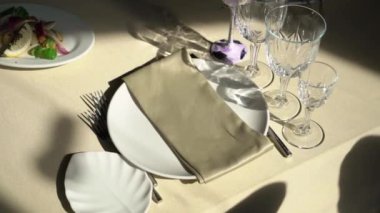 Dekore edilmiş lüks restoran