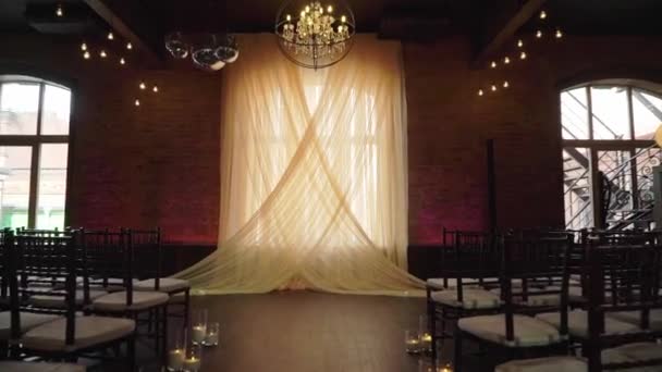 結婚式の装飾 — ストック動画