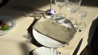 Dekore edilmiş lüks restoran