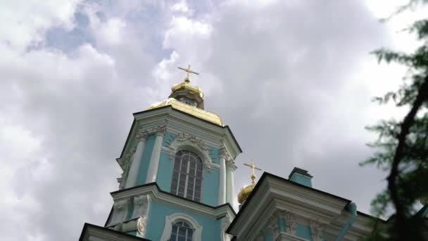 Catedral Nikolsky Marina — Vídeo de stock
