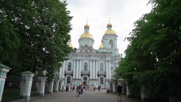 Catedral Nikolsky Marina — Vídeos de Stock