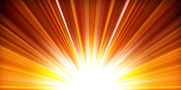 Light Rays Golden Yellow Rays Light — Stock Photo, Image