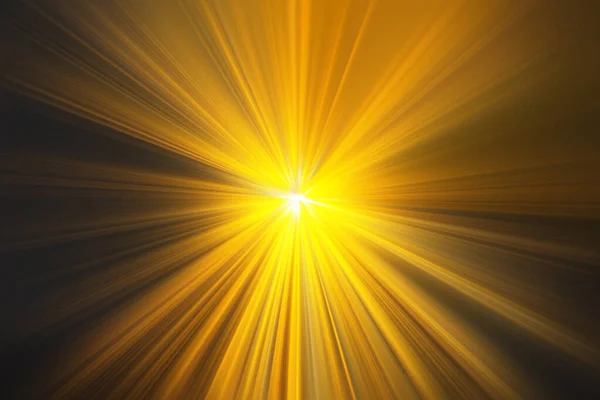 Light Rays Golden Yellow Rays Light — Stock Photo, Image