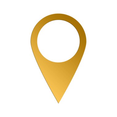 Harita nokta simgesi, harita pin işareti