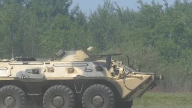 Hareket halinde çekim makine, Btr-dövüş