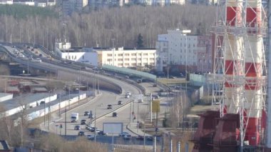 Banliyö endüstriyel banliyösü olan Moskova - Khimki