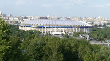 24.6.18. Rusya ,Moskova ,Stadium luzhniki, gözlem güvertesinden görünümü