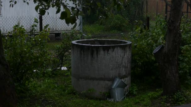 Fuertes lluvias y tormentas en el país — Vídeo de stock