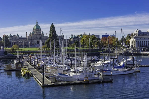 Victoria Harbor British Columbia parlamento binası Victoria British Columbia Kanada ile