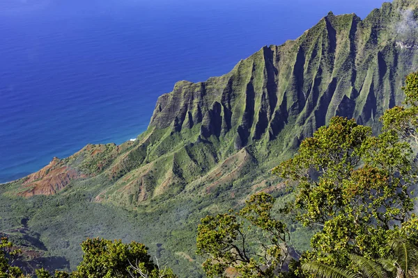 Na Pali Coast Kalalau Lookout kokee State Park, Kauai, Hawaii, Amerika Birleşik Devletleri