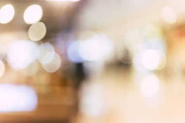 Arka plan bokeh, alışveriş ışık ile hafif bokeh 