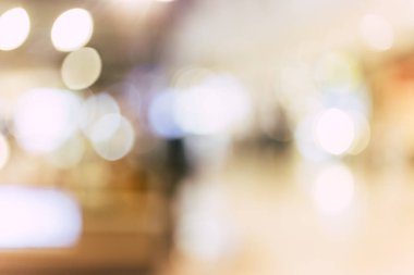 Arka plan bokeh, alışveriş ışık ile hafif bokeh 