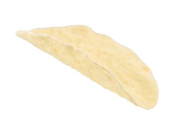 Patates cipsi beyaz arkaplanda izole