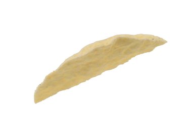 Patates cipsi beyaz arkaplanda izole