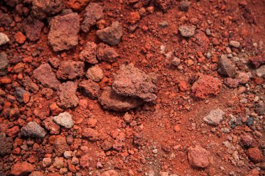 Etna Milli Parkı krater, Catania, Sicilya ile volkanik manzara panoramik