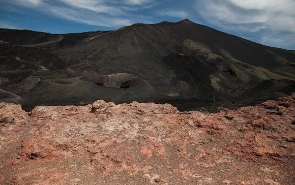 분화구 카타니아 시칠리아와 Etna — 스톡 사진