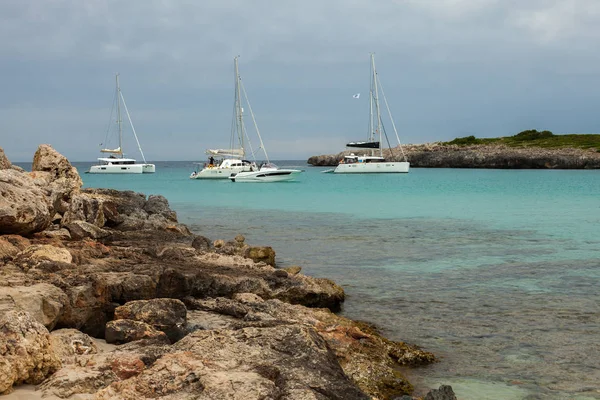 Prachtig Strand Mallorca Spanje Zomer Vakantie Zeewater — Stockfoto