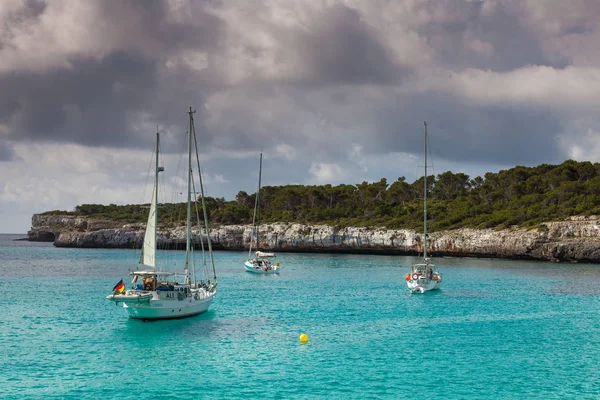 Prachtig Strand Mallorca Spanje Zomer Vakantie Zeewater — Stockfoto