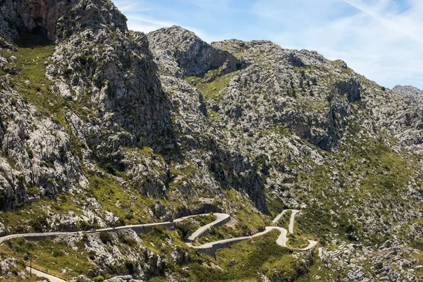 Günbatımı gökyüzü doğa manzara de Formentor kap içinde Mallorca balearic Islands, İspanya Kuzey.