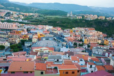 Ortaçağ Şehir Castelsardo Sardunya, İtalya