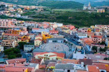 Ortaçağ Şehir Castelsardo Sardunya, İtalya