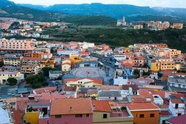 Ortaçağ Şehir Castelsardo Sardunya, İtalya