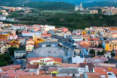 Ortaçağ Şehir Castelsardo Sardunya, İtalya