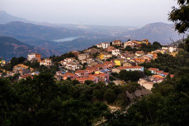 Güzel manzara Sardunya, İtalya.