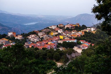 Güzel manzara Sardunya, İtalya.