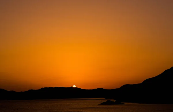 Beautiful Landscape Sunset Sardinia Italy — Stock Photo, Image
