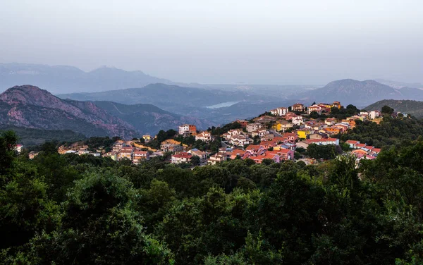 Güzel manzara Sardunya, İtalya.