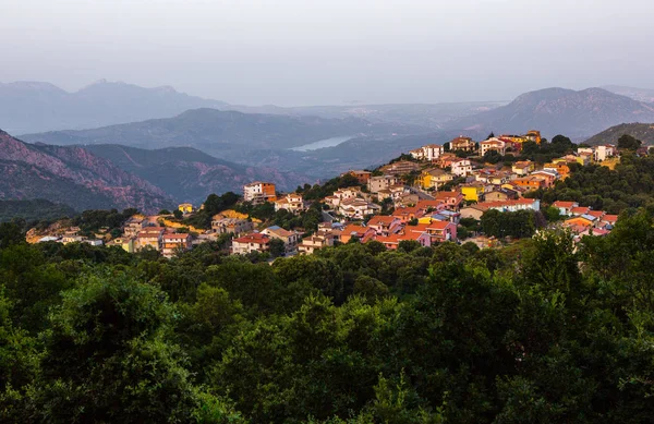 Güzel manzara Sardunya, İtalya.