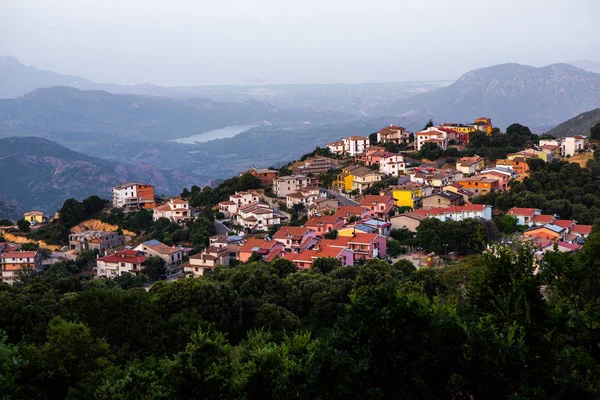 Güzel manzara Sardunya, İtalya.