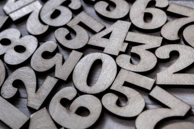 Sayıların arka plan. Sıfırdan dokuza. Numaraları ile arka plan. Numaraları doku.