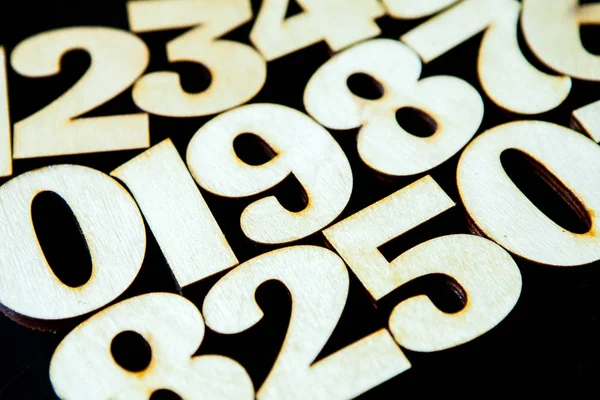 Background Numbers Zero Nine Background Numbers Numbers Texture — Stock Photo, Image