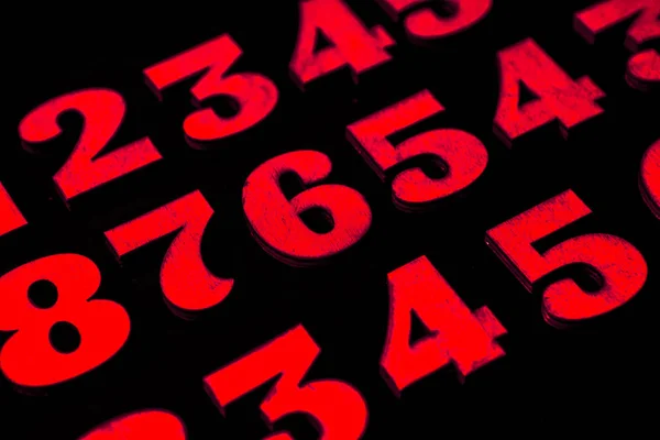 Tło Liczb Zera Dziewięciu Tło Numerami Tekstura Numery — Zdjęcie stockowe